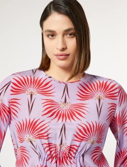 Blusa in crêpe de Chine di seta*Marina Rinaldi Fashion