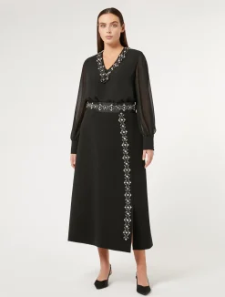 Blusa in crêpe georgette*Marina Rinaldi Best