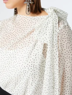 Blusa in georgette di seta*Marina Rinaldi Hot