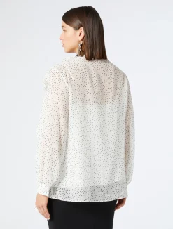 Blusa in georgette di seta*Marina Rinaldi Hot