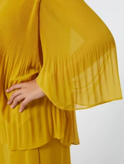 Blusa in georgette plissé*Marina Rinaldi New