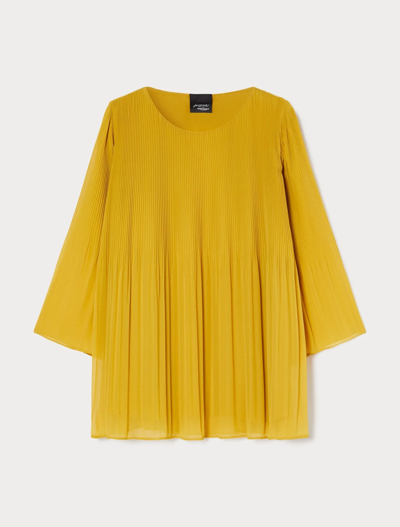 Blusa in georgette plissé*Marina Rinaldi New