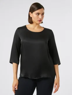 Blusa in misto seta*Marina Rinaldi Discount