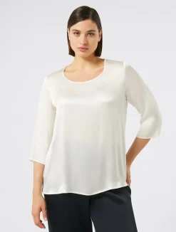 Blusa in misto seta*Marina Rinaldi New