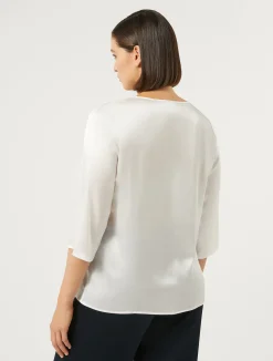 Blusa in misto seta*Marina Rinaldi New