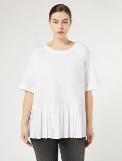 Blusa in popeline di cotone*Marina Rinaldi Sale