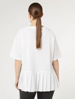 Blusa in popeline di cotone*Marina Rinaldi Sale