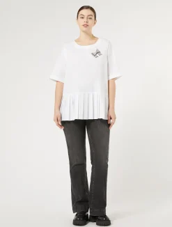 Blusa in popeline di cotone*Marina Rinaldi Sale