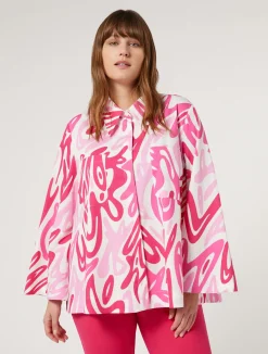 Blusa in popeline stampato*Marina Rinaldi Sale