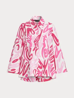 Blusa in popeline stampato*Marina Rinaldi Sale