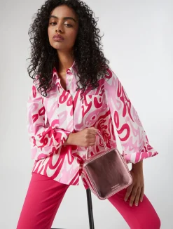 Blusa in popeline stampato*Marina Rinaldi Sale
