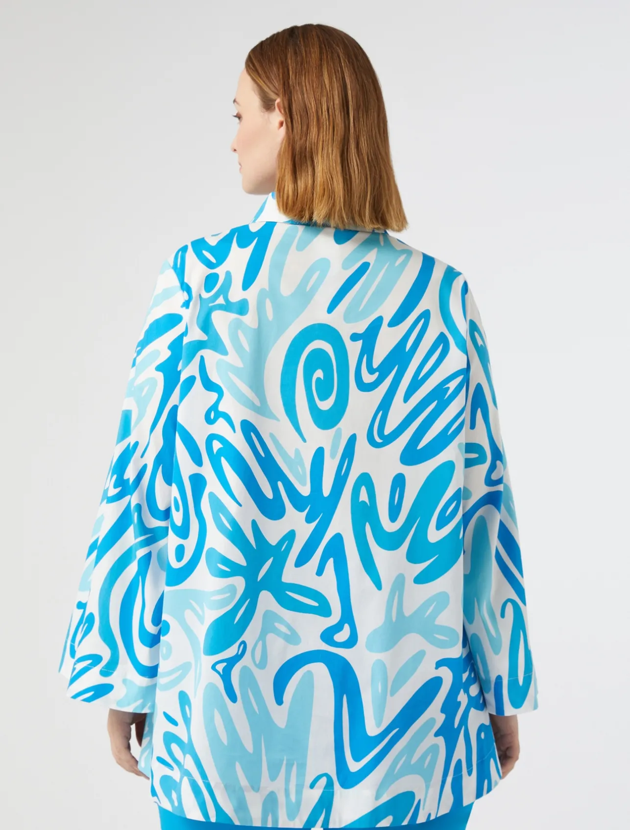 Blusa in popeline stampato*Marina Rinaldi Sale