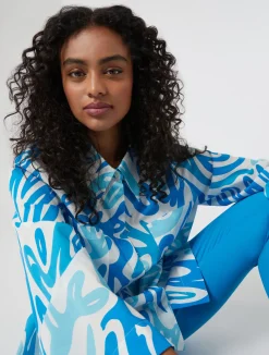 Blusa in popeline stampato*Marina Rinaldi Sale