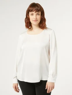 Blusa in raso*Marina Rinaldi Best