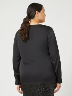 Blusa in raso*Marina Rinaldi Online