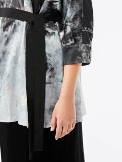 Blusa in raso di seta*Marina Rinaldi Sale