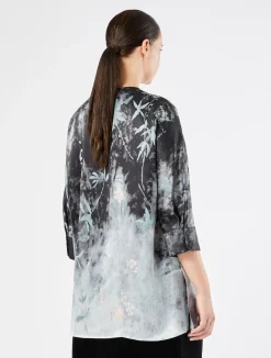 Blusa in raso di seta*Marina Rinaldi Sale