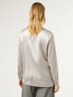 Blusa in raso di seta*Marina Rinaldi Discount