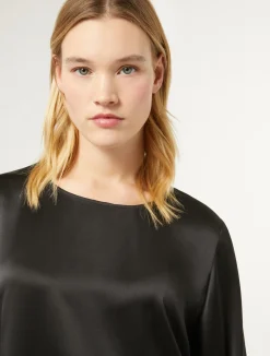 Blusa in raso di seta*Marina Rinaldi Fashion