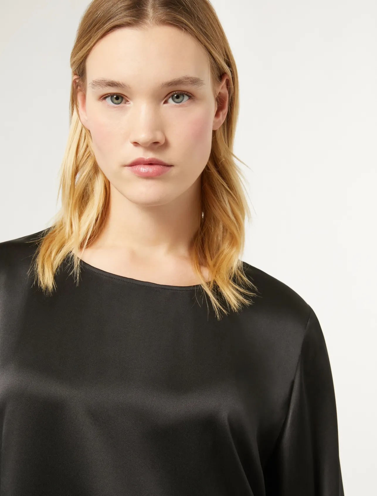 Blusa in raso di seta*Marina Rinaldi Fashion
