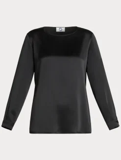 Blusa in raso di seta*Marina Rinaldi Fashion