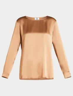 Blusa in raso di seta*Marina Rinaldi Sale