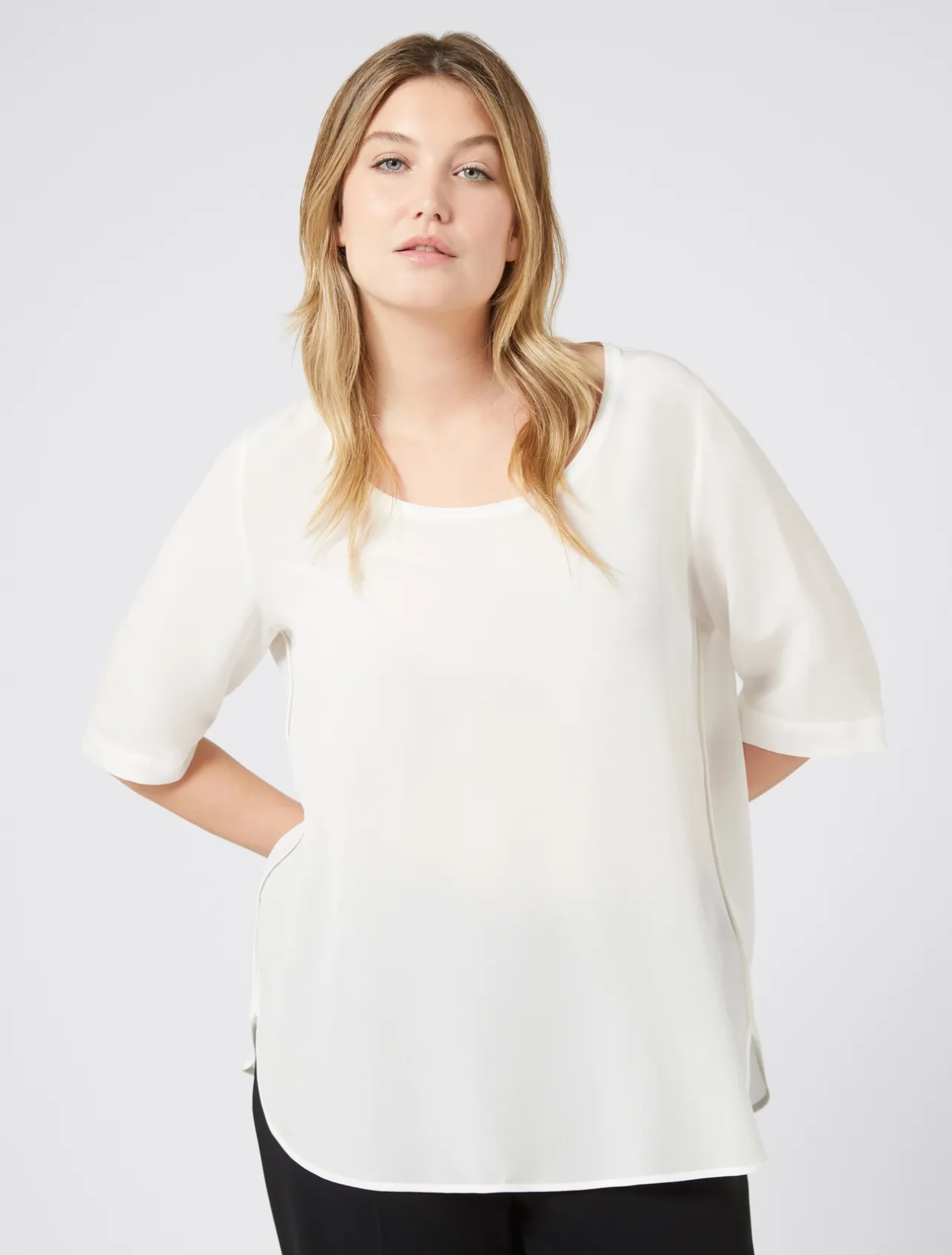 Blusa in seta*Marina Rinaldi Best