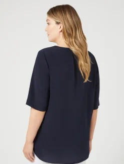 Blusa in seta*Marina Rinaldi Fashion