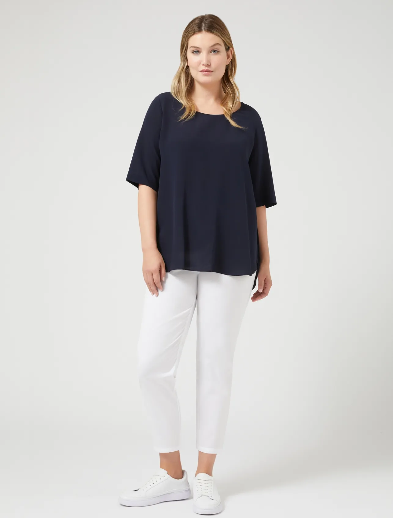 Blusa in seta*Marina Rinaldi Fashion