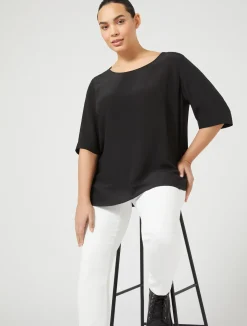 Blusa in seta*Marina Rinaldi Outlet