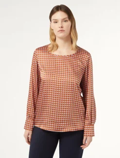 Blusa in twill*Marina Rinaldi Sale