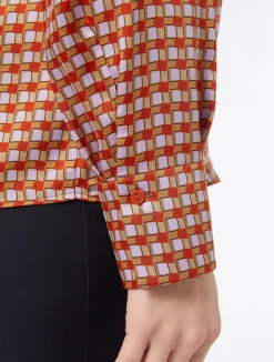 Blusa in twill*Marina Rinaldi Sale