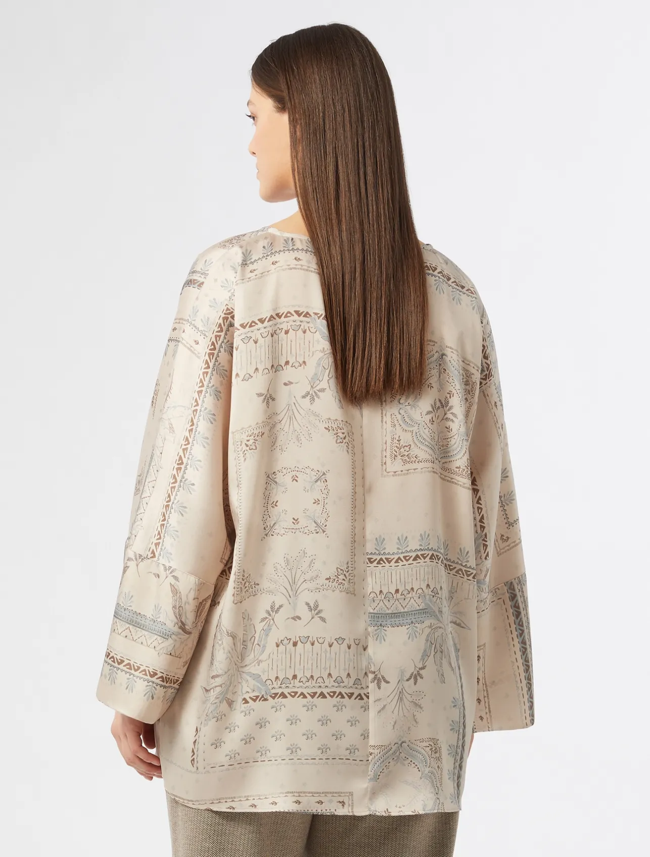 Blusa in twill stampato*Marina Rinaldi Best