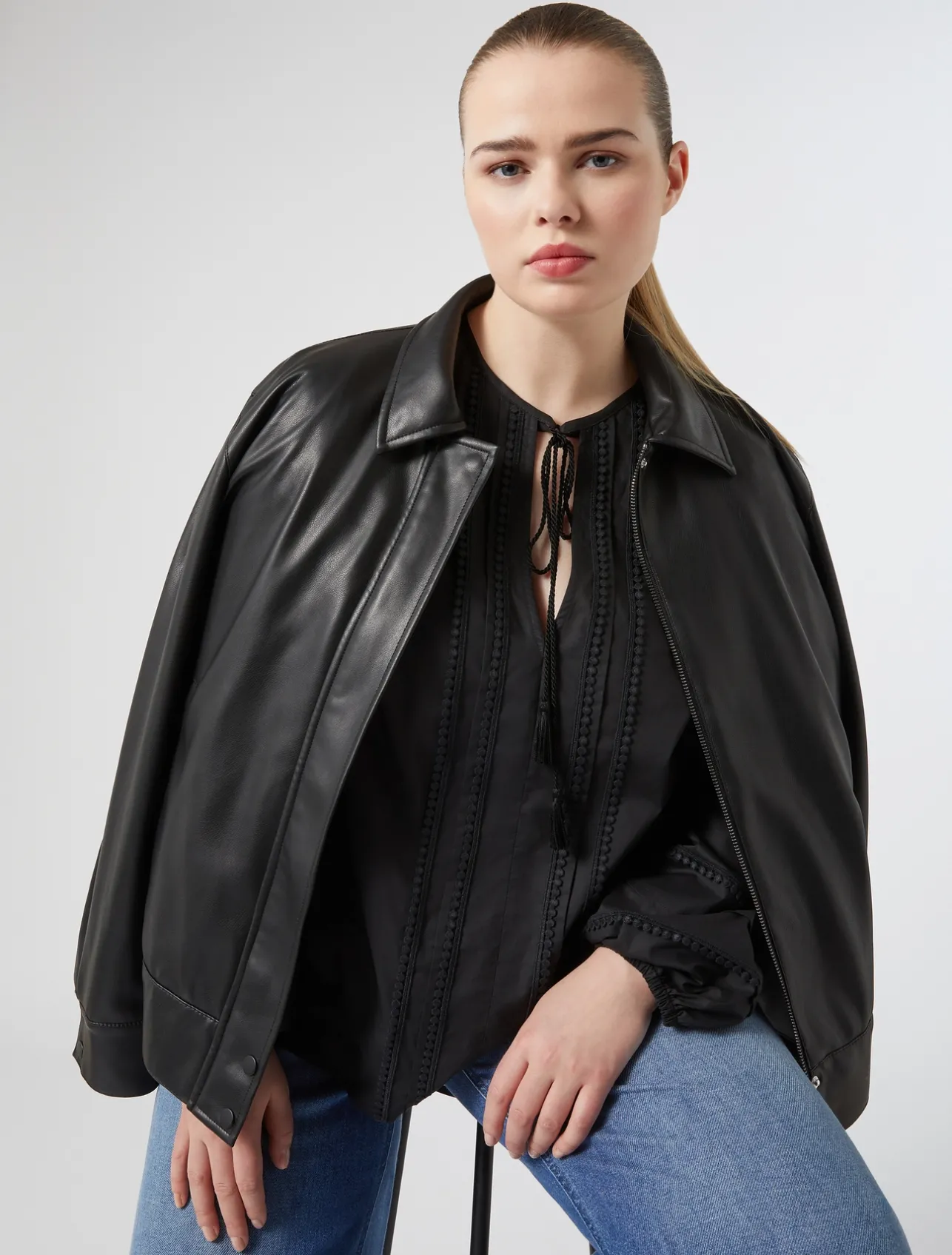 Bomber in jersey*Marina Rinaldi Fashion