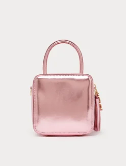 Borsa a cubo laminata*Marina Rinaldi Online