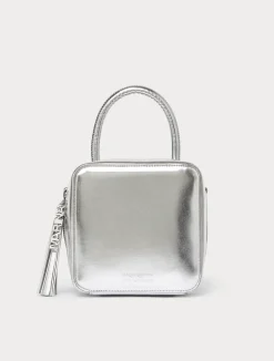 Borsa a cubo laminata*Marina Rinaldi Sale