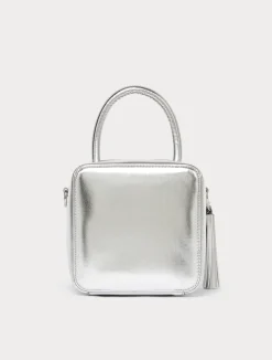 Borsa a cubo laminata*Marina Rinaldi Sale