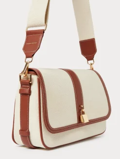 Borsa a tracolla in canvas*Marina Rinaldi New