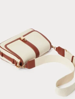 Borsa a tracolla in canvas*Marina Rinaldi New