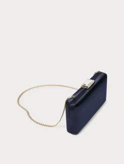 Borsa clutch in raso*Marina Rinaldi Discount