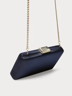 Borsa clutch in raso*Marina Rinaldi Discount
