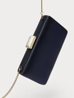 Borsa clutch in raso*Marina Rinaldi Discount