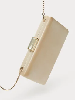 Borsa clutch in raso*Marina Rinaldi Clearance