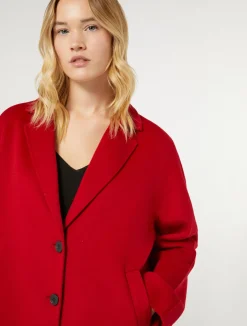 Caban in double di lana*Marina Rinaldi Discount