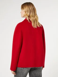 Caban in double di lana*Marina Rinaldi Discount