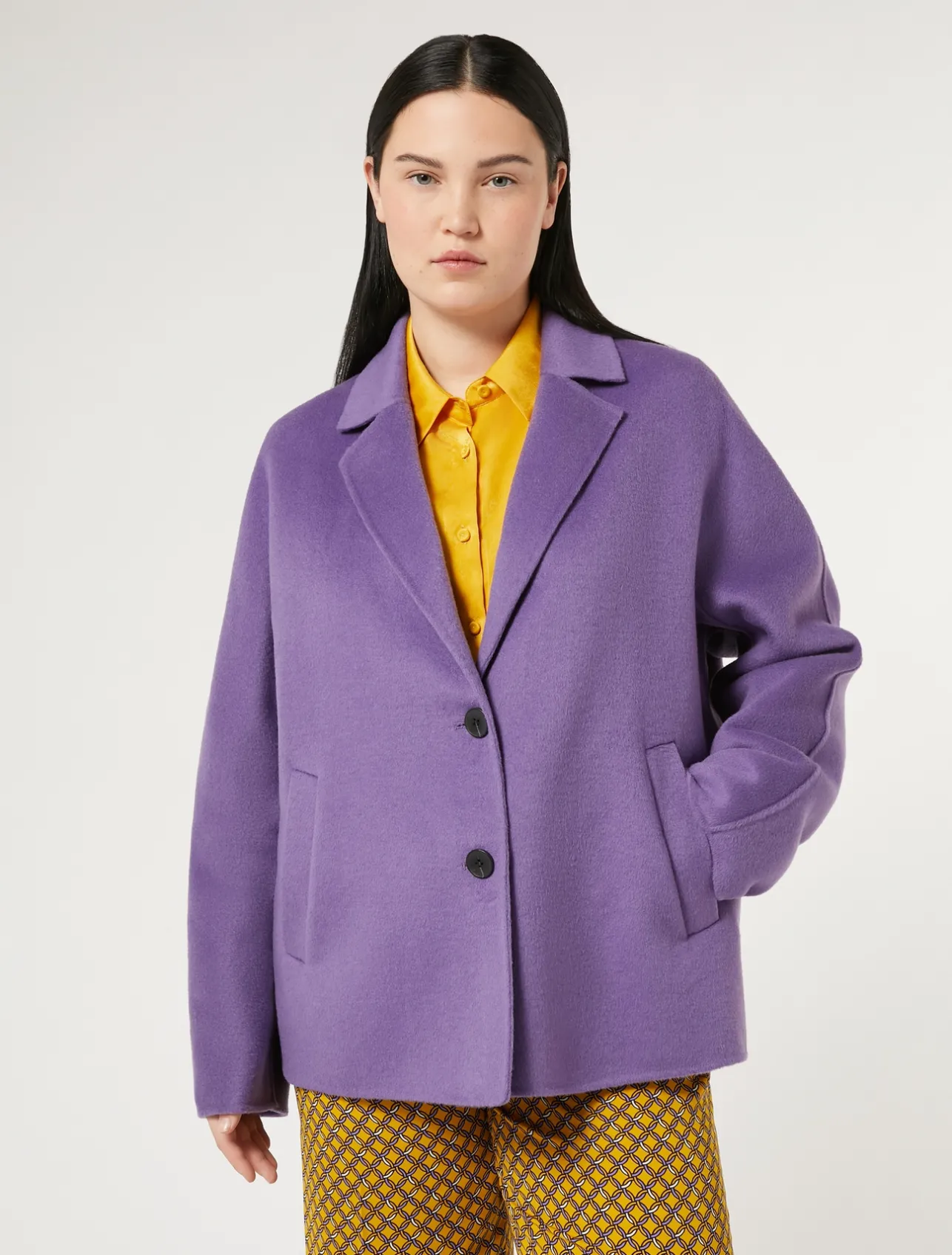 Caban in double di lana*Marina Rinaldi Outlet