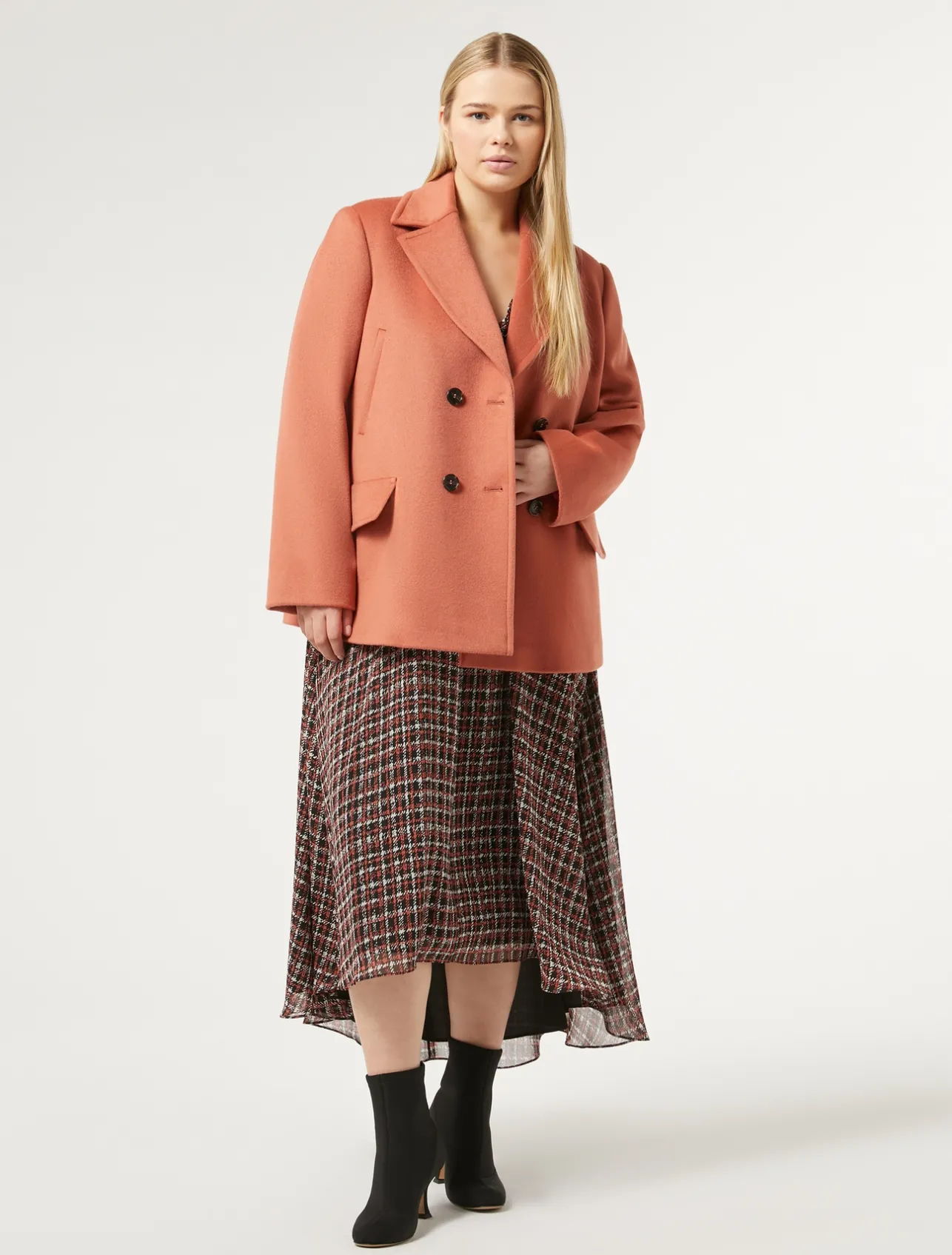 Caban in drap di lana*Marina Rinaldi Fashion