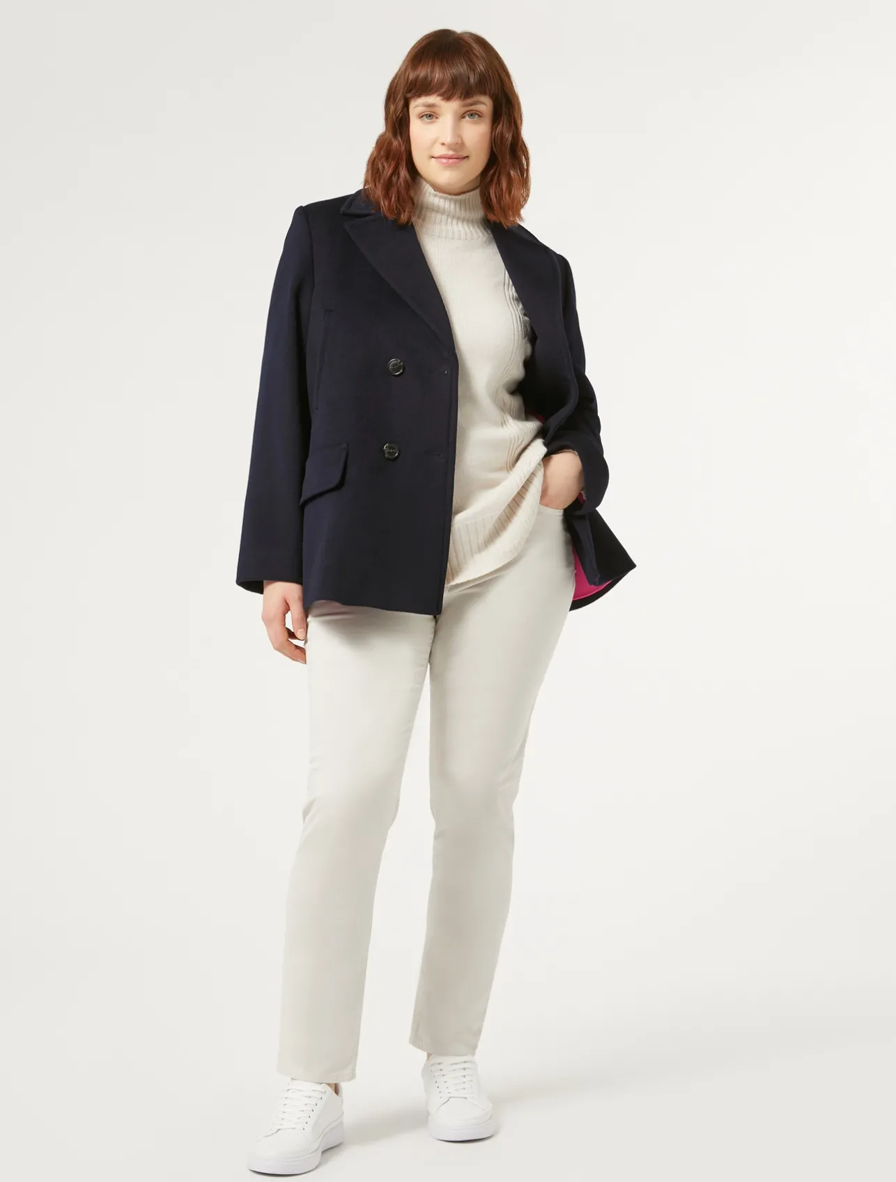 Caban in drap di lana*Marina Rinaldi New