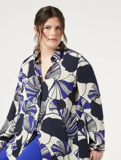 Camicia in cady*Marina Rinaldi Discount