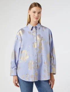 Camicia in chambray di cotone*Marina Rinaldi Hot